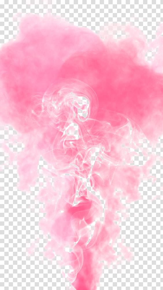 pink smoke decoration transparent background PNG clipart