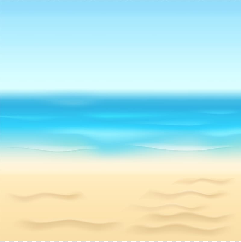 summer beach background transparent background PNG clipart