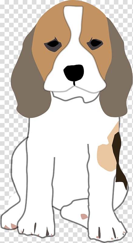 Beagle Puppy Basset Hound Bloodhound Pug, puppy transparent background PNG clipart
