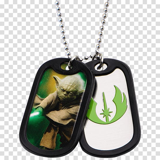 Yoda Obi-Wan Kenobi Anakin Skywalker R2-D2 Star Wars, dog Necklace transparent background PNG clipart