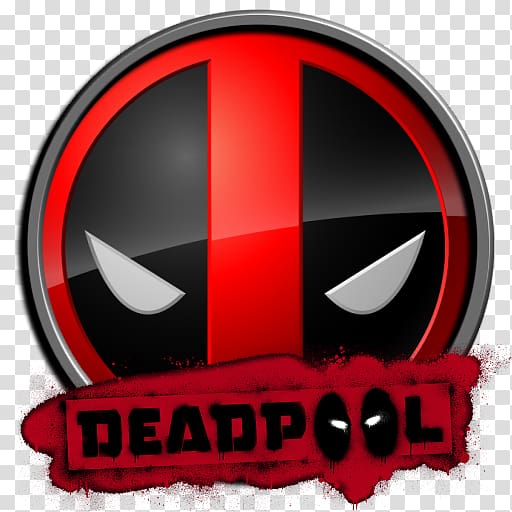 Deadpool logo, Deadpool Marvel Heroes 2016 Agar.io Marvel Comics, Dead Pool Icon transparent background PNG clipart