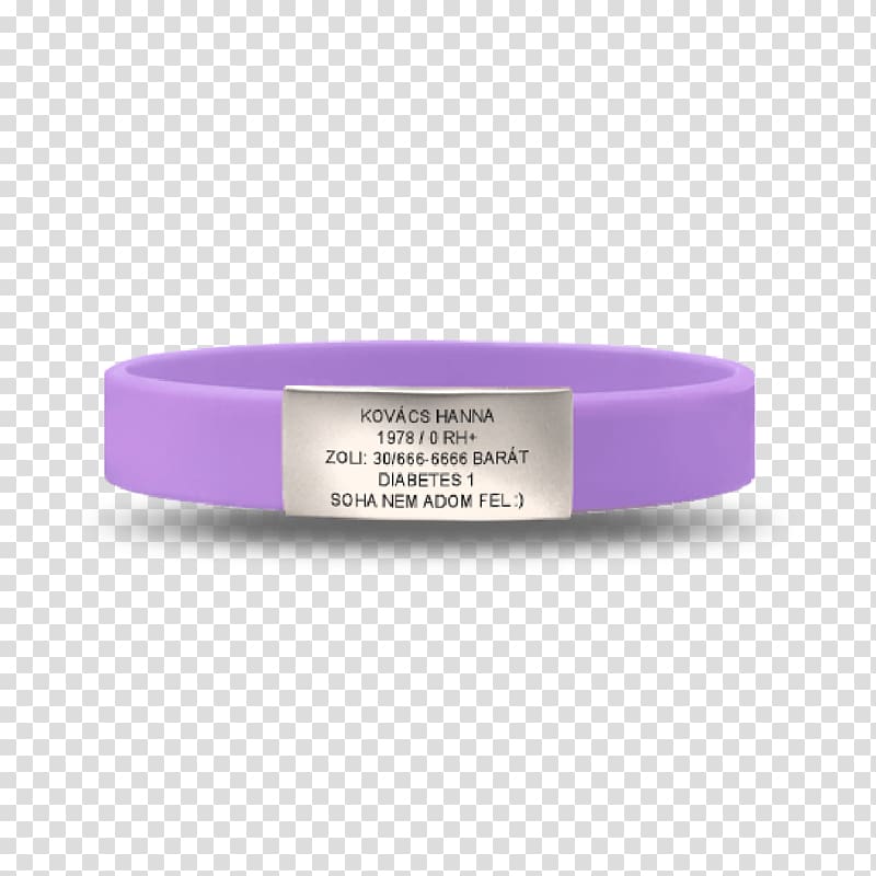 Wristband Bracelet Trend ID GmbH Fashion Family, Purple Font transparent background PNG clipart