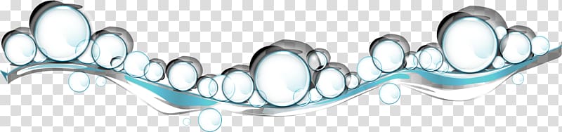Bubble Drop Line, water lines with bubbles transparent background PNG clipart