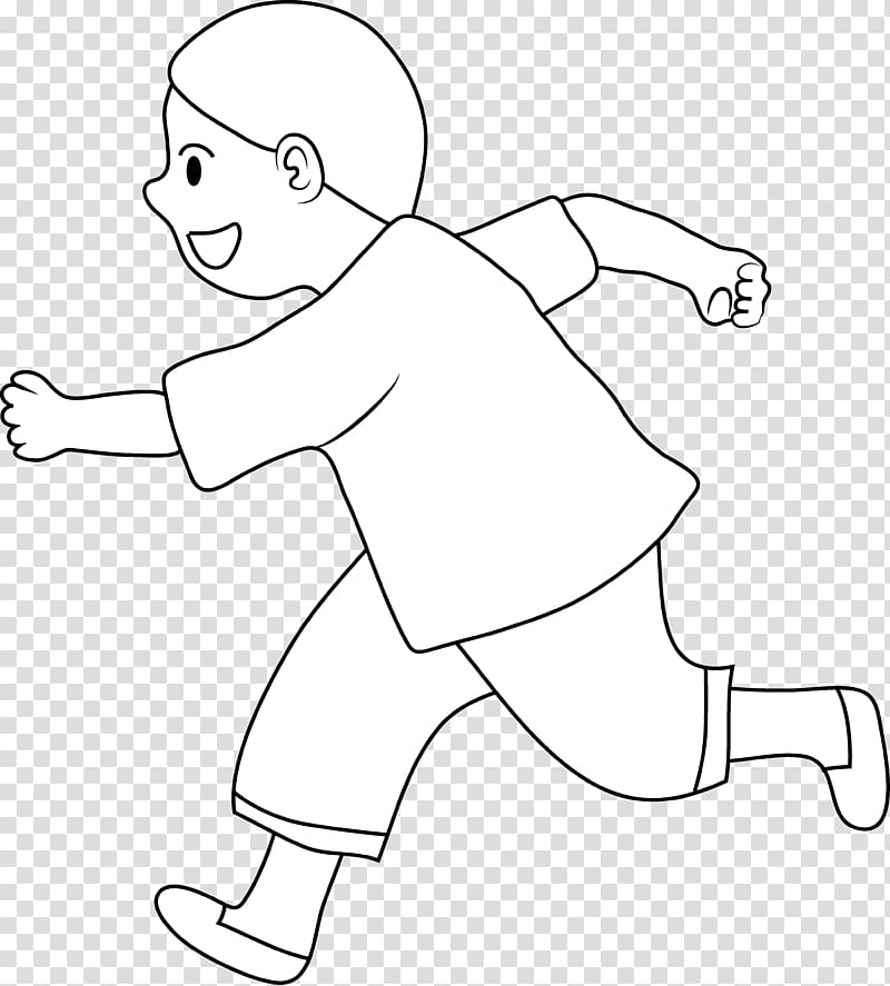 Free content Black and white Running , Mu transparent background PNG clipart