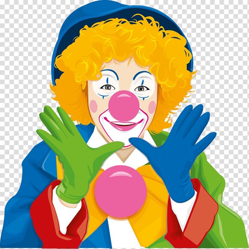 Head of a clown Krusty the Clown April Fool\'s Day Holiday, bustling roommates transparent background PNG clipart