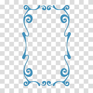 Blue graphics Portable Network Graphics Rectangle, 边框 transparent background PNG clipart thumbnail