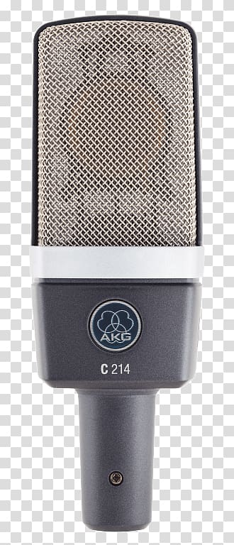 Microphone AKG C214 Sound Condensatormicrofoon, condenser mic transparent background PNG clipart