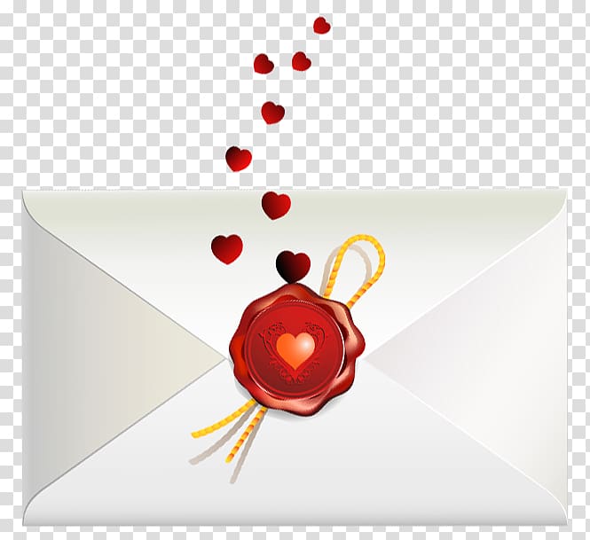 white envelope illustration, Love letter Valentine\'s Day, Valentine Hearts Letter transparent background PNG clipart