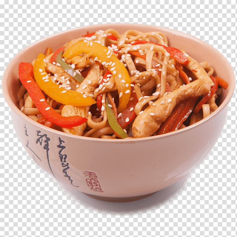 Chow mein Chinese noodles Fried noodles Yaki udon Lo mein, others transparent background PNG clipart