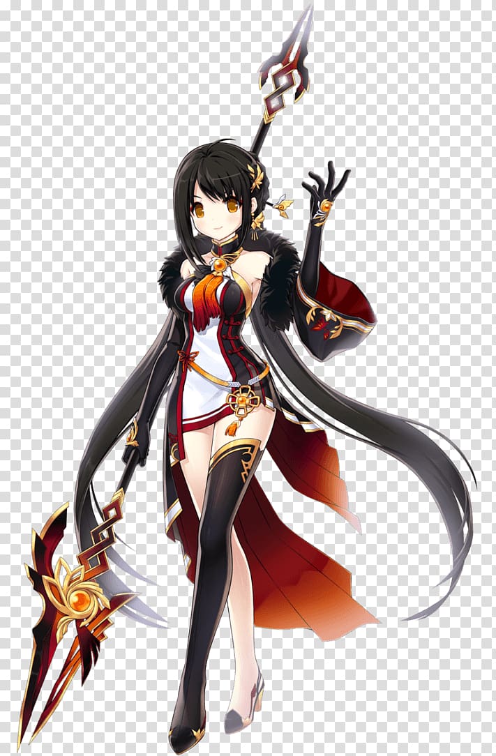 Elsword Yama Character Fan art, elsword all characters transparent background PNG clipart
