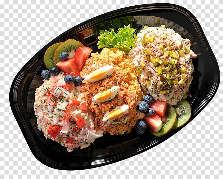 Fish Smoked salmon Vegetarian cuisine Zalmsalade Food, frisse salade transparent background PNG clipart