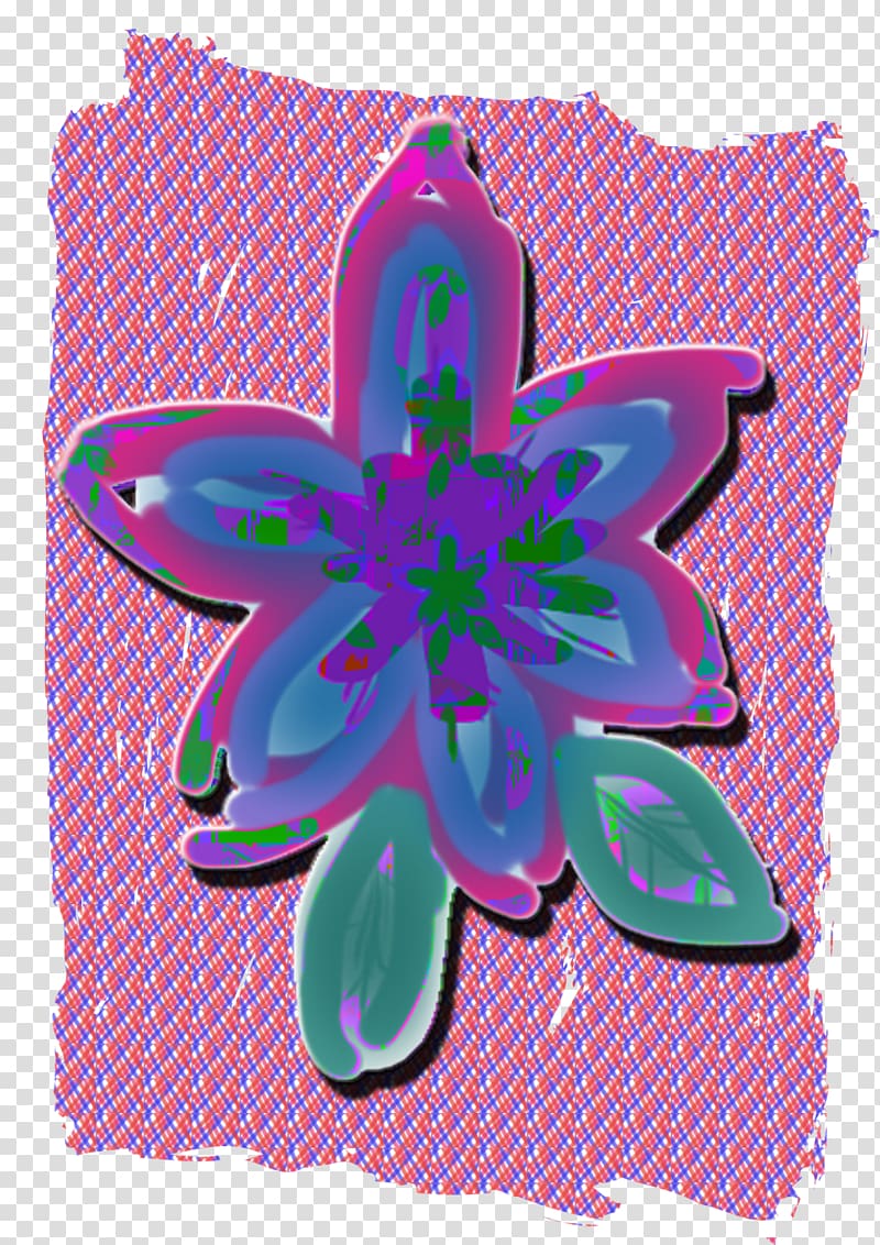 Pink M RTV Pink, Doodle flower transparent background PNG clipart