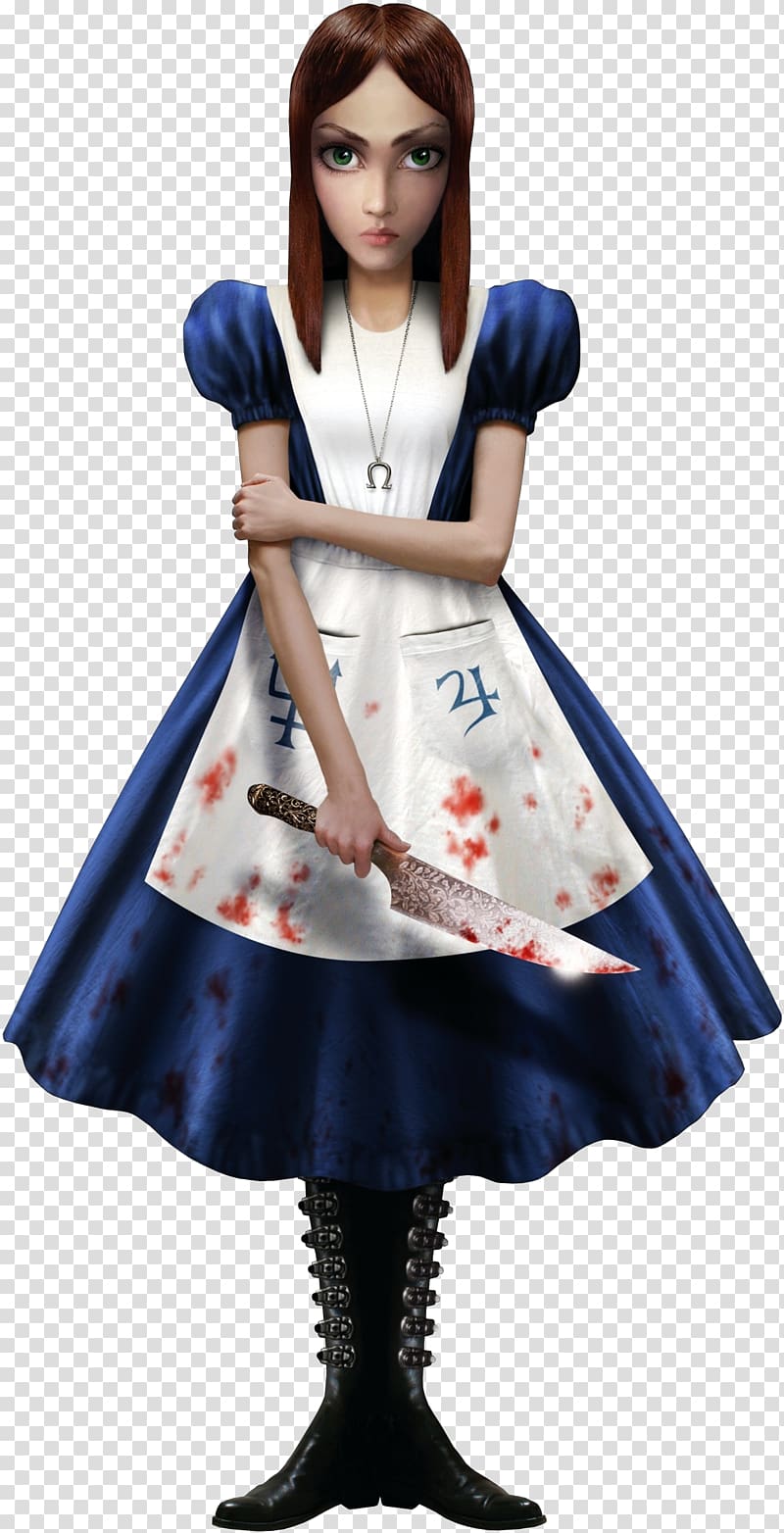 Alice Liddell American McGee\'s Alice Alice: Madness Returns Video game Wiki, wonderland transparent background PNG clipart