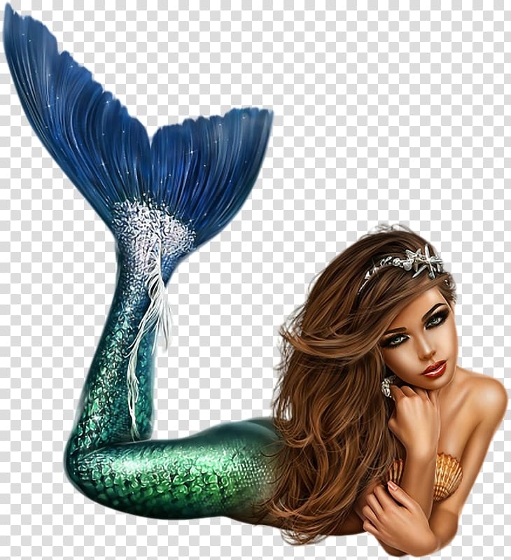 Mermaid transparent background PNG clipart