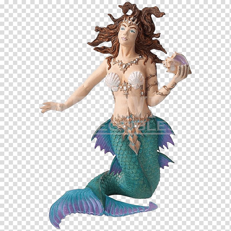 Legendary creature Safari Ltd Mermaid Gnome Diorama, fantasy mermaid transparent background PNG clipart