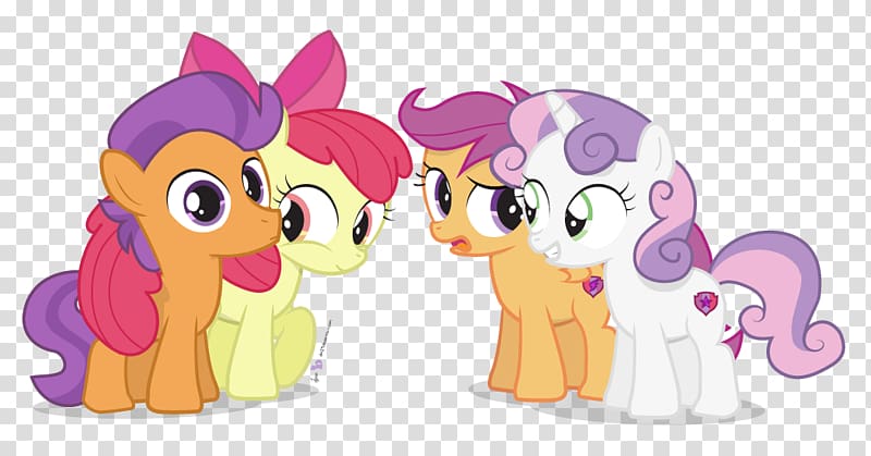 Scootaloo Apple Bloom Sweetie Belle Applebloom , others transparent background PNG clipart