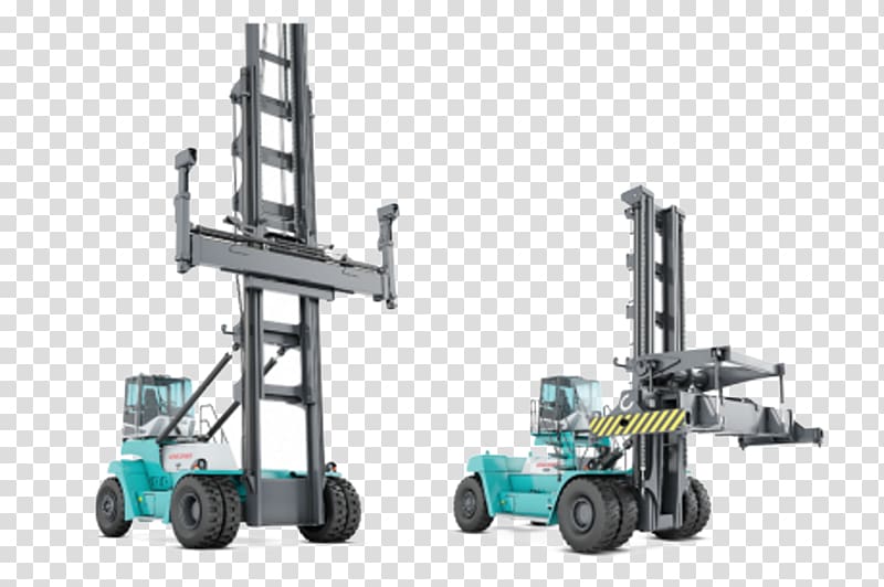 Forklift Intermodal container Reach stacker Gantry crane, crane transparent background PNG clipart