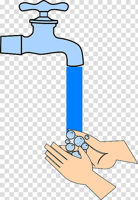 Hand washing , Agua Caliente Sanitaria transparent background PNG clipart