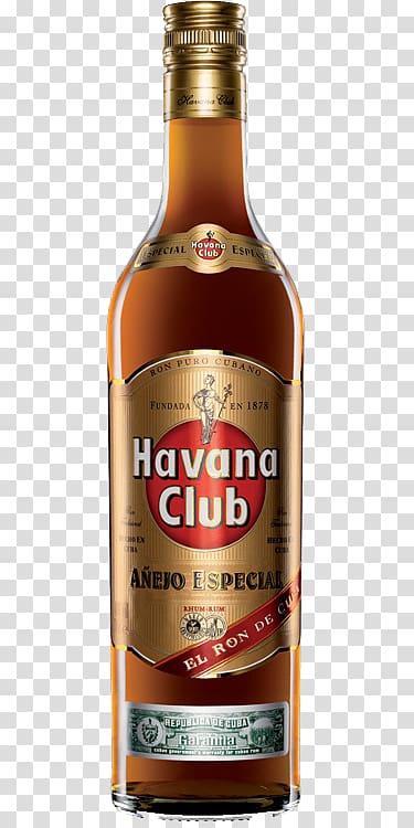 Rum Distilled beverage Tequila Havana Club Blended whiskey, Havana club transparent background PNG clipart
