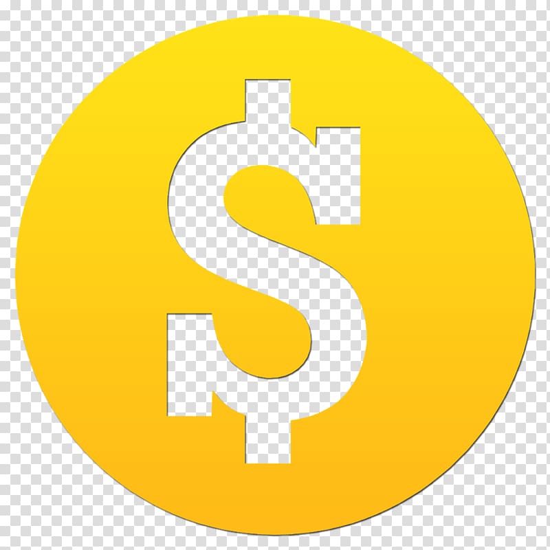 yellow and gray dollar sign illustration, Dollar sign Money Yellow YouTube Red, Coin transparent background PNG clipart