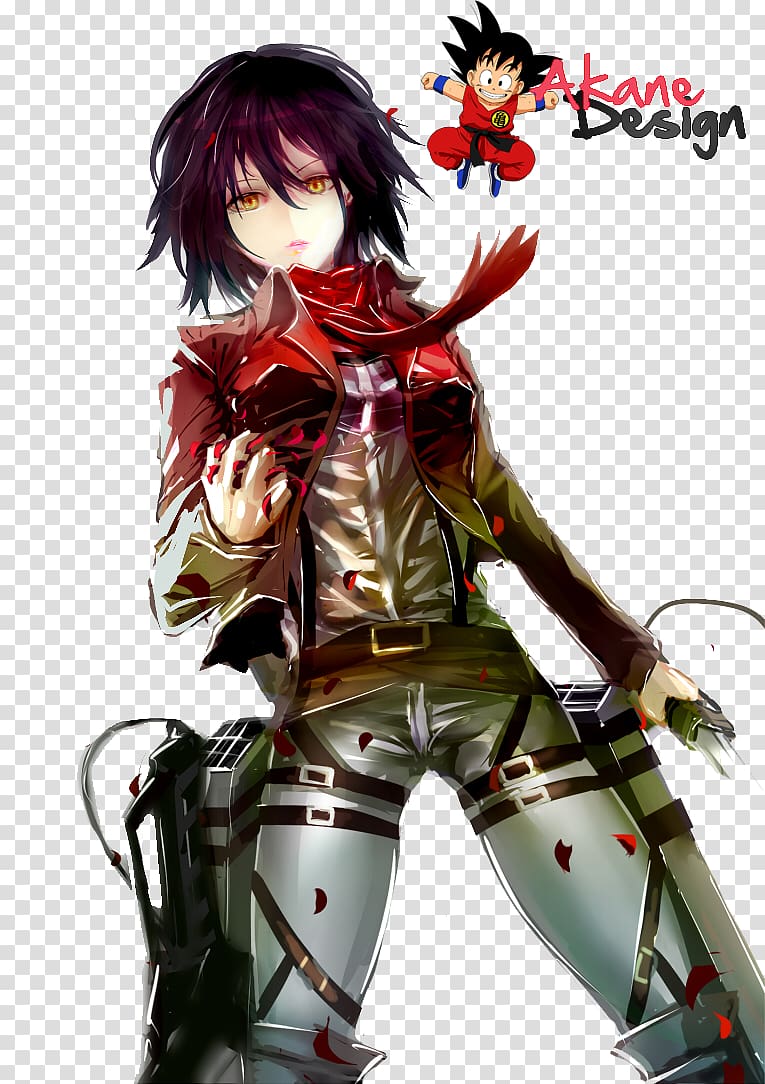 Mikasa Ackerman Eren Yeager Attack on Titan Levi, others transparent background PNG clipart