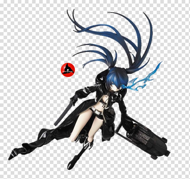 Black Rock Shooter Action hero Action Film Medicom Toy, hero transparent background PNG clipart