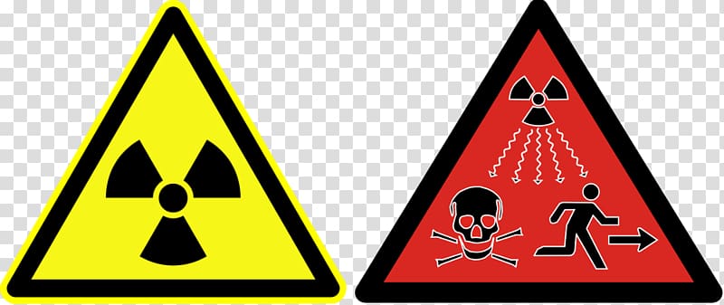 Ionizing radiation Hazard symbol Radioactive decay Radiation exposure, symbol transparent background PNG clipart