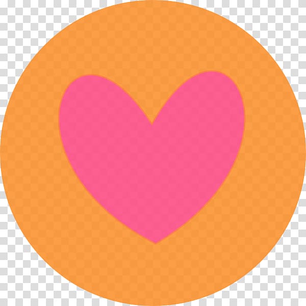 Keyword Tool , orange heart transparent background PNG clipart