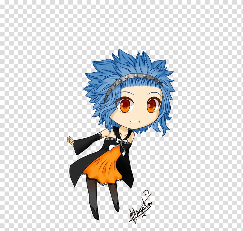 Erza Scarlet Fairy Tail Gajeel Redfox Chibi Drawing, levy transparent background PNG clipart