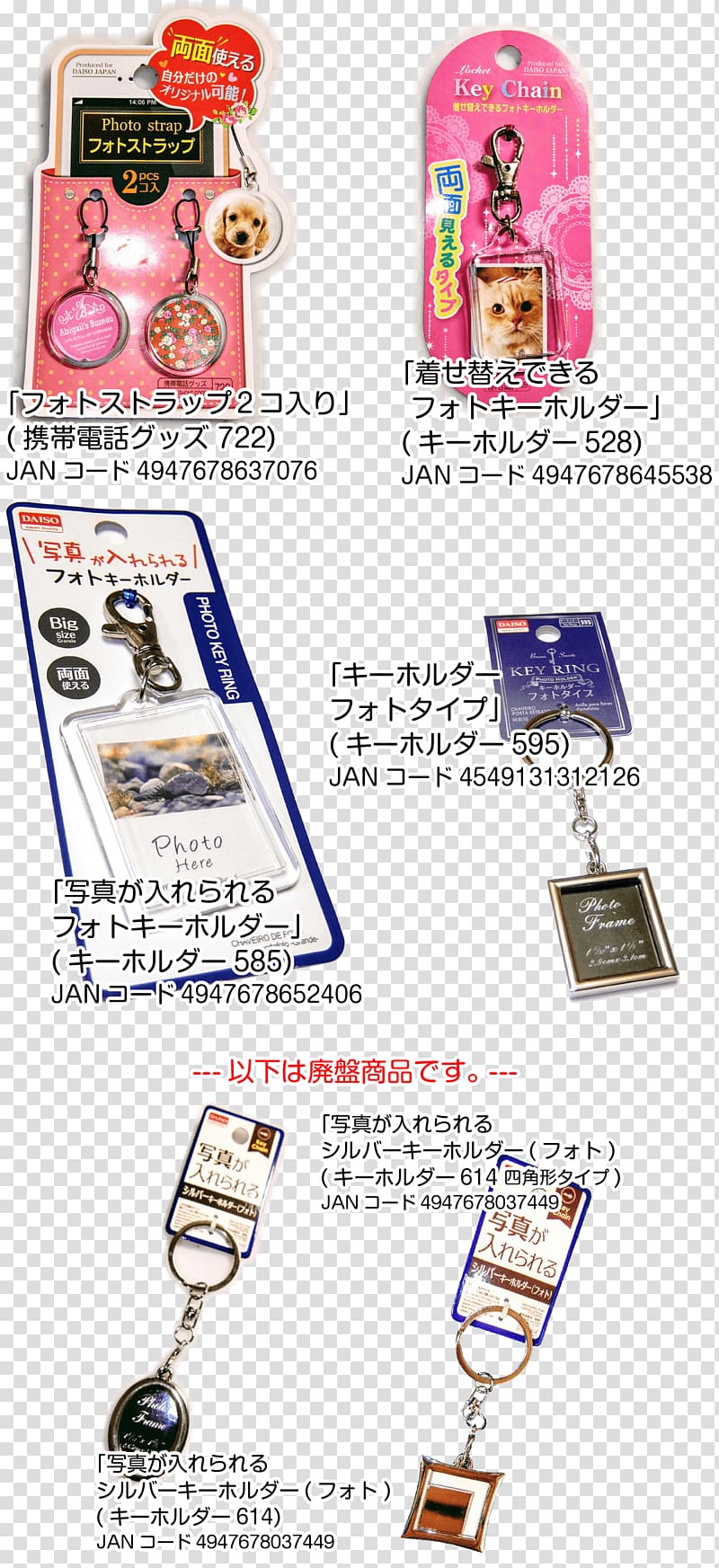 Daiso 100-yen shop パソコン教室・デジタルプラザ キュリオステーション志木店 Key Chains , key holder transparent background PNG clipart