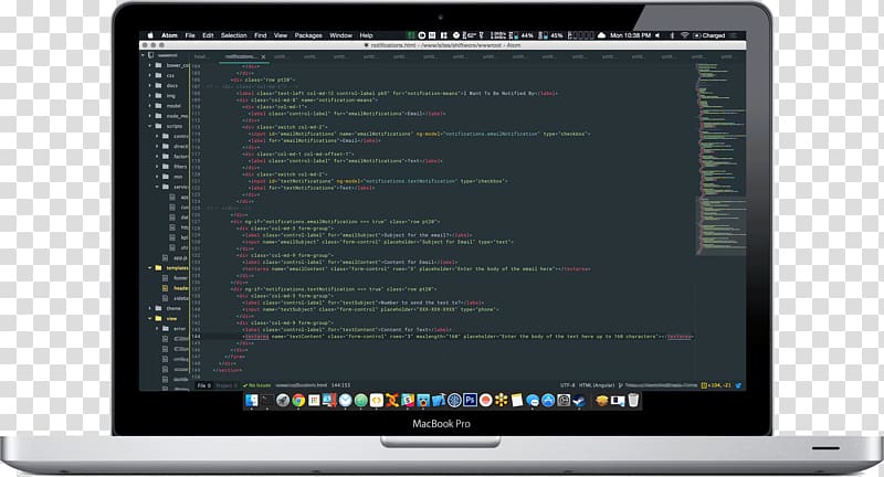 Web development MacBook Pro Computer Software Computer programming, coder transparent background PNG clipart