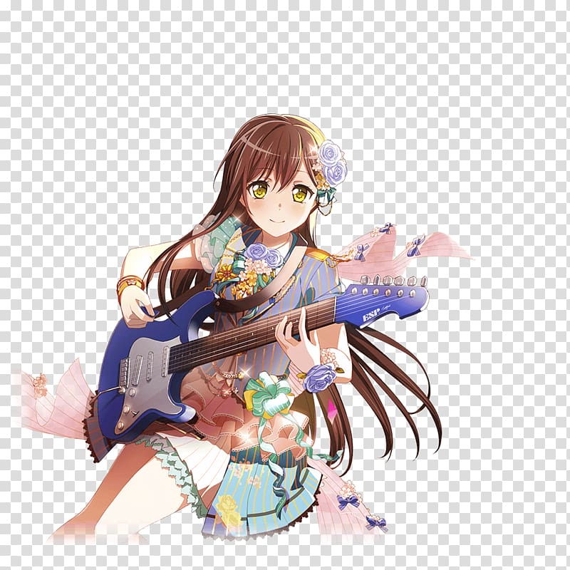 BanG Dream! Girls Band Party! All-female band Breaker Challenge Anime, Anime transparent background PNG clipart