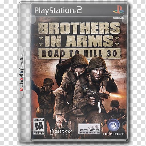 Brothers in Arms: Road to Hill 30 Brothers in Arms: Earned in Blood PlayStation 2 007: Agent Under Fire Xbox, xbox transparent background PNG clipart