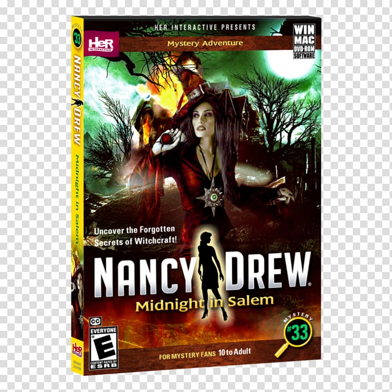 Nancy Drew: Ghost of Thornton Hall Nancy Drew: The Captive Curse Nancy Drew: Sea of Darkness Nancy Drew: The Silent Spy, Nancy Drew transparent background PNG clipart