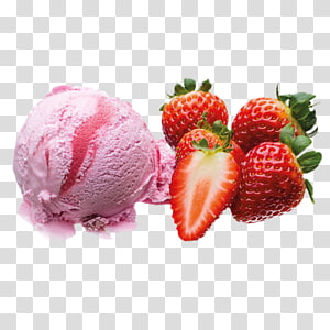 Sorbet Ice cream Frozen yogurt Strawberry Cheesecake, ice cream transparent background PNG clipart thumbnail