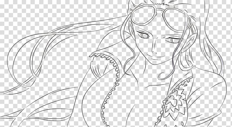Nico Robin Sketch One Piece Treasure Cruise Roronoa Zoro Monkey D. Luffy, robin anime one piece transparent background PNG clipart