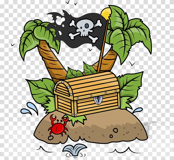 Treasure Island graphics Drawing, pirate transparent background PNG clipart