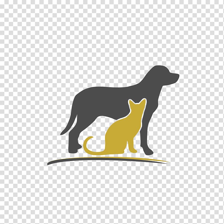 Dog–cat relationship Cat Food Logo, Dog transparent background PNG clipart
