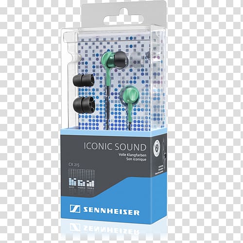 Microphone Sennheiser CX 215 Headphones In-ear monitor, microphone transparent background PNG clipart