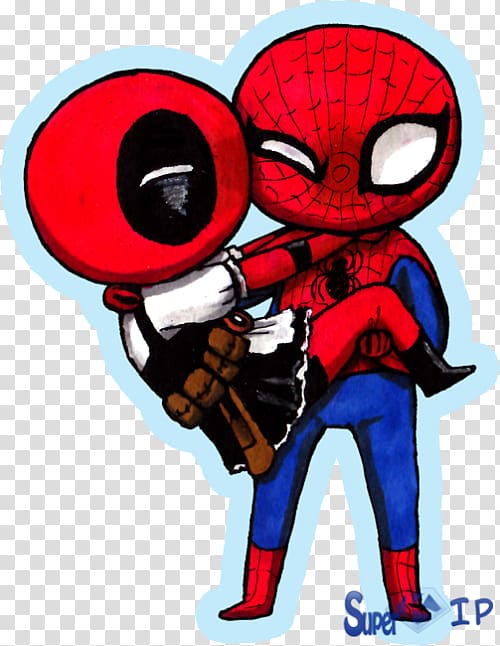 Spider-Man Deadpool Character Comics Comic book, spider-man transparent background PNG clipart