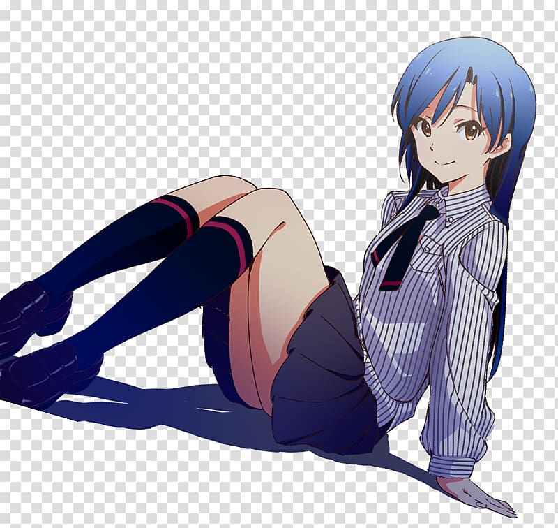 Chihaya Kisaragi The Idolmaster: Million Live! Anime, Anime transparent background PNG clipart