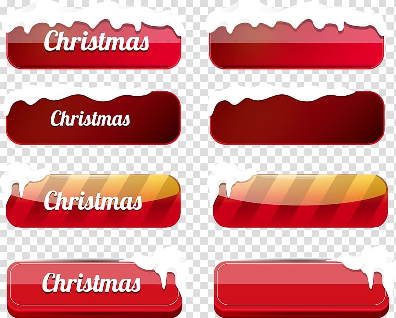 Christmas Push-button Computer file, Christmas Button transparent background PNG clipart