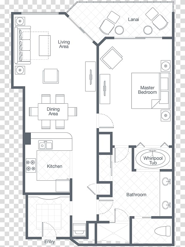 The Westin Ka'anapali Ocean Resort Villas Floor plan Westin Hotels & Resorts, the ocean villas transparent background PNG clipart