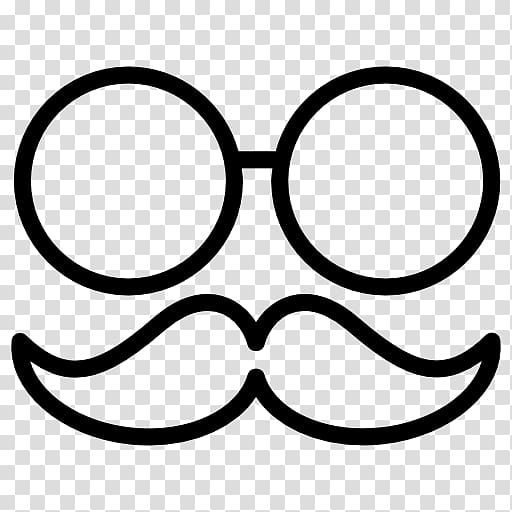 Handlebar moustache Computer Icons Movember Glasses, moustache transparent background PNG clipart