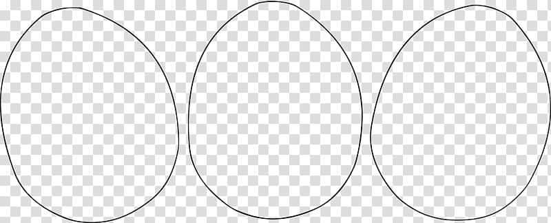 Circle Oval Point, white egg transparent background PNG clipart