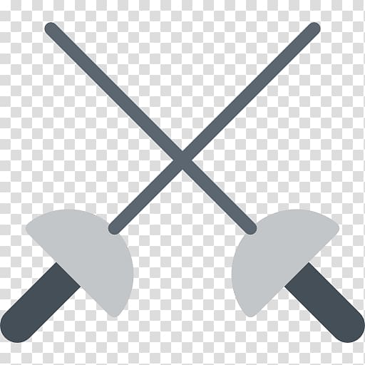 Computer Icons Fencing Sport, Sword transparent background PNG clipart