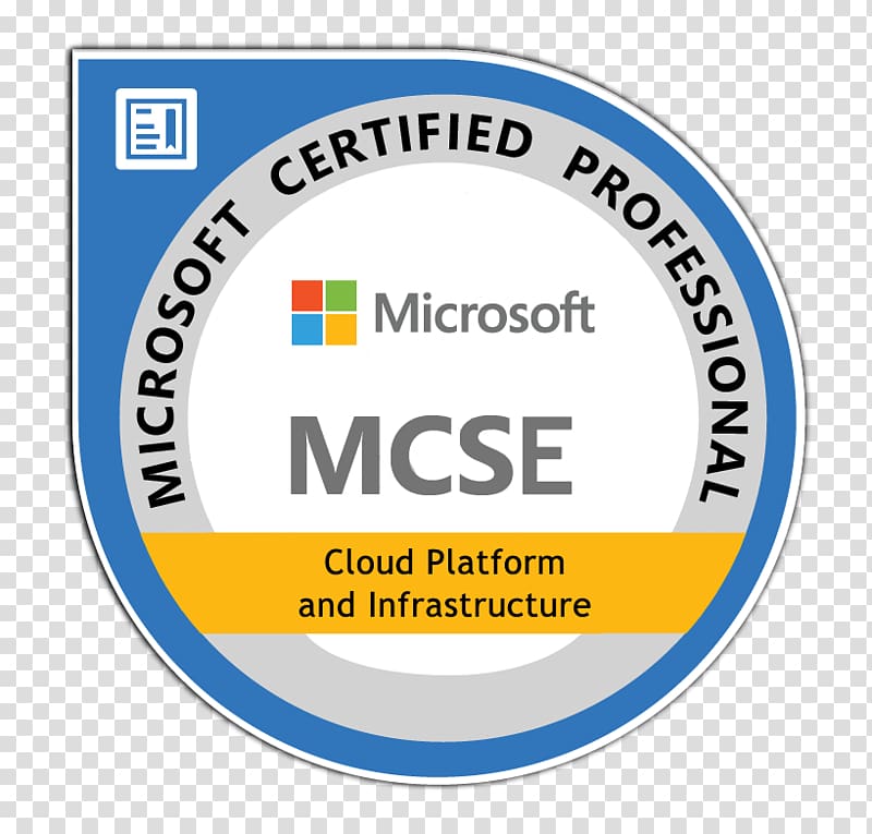 MCSA Windows Server 2016 Microsoft Certified Professional, infraestructure transparent background PNG clipart