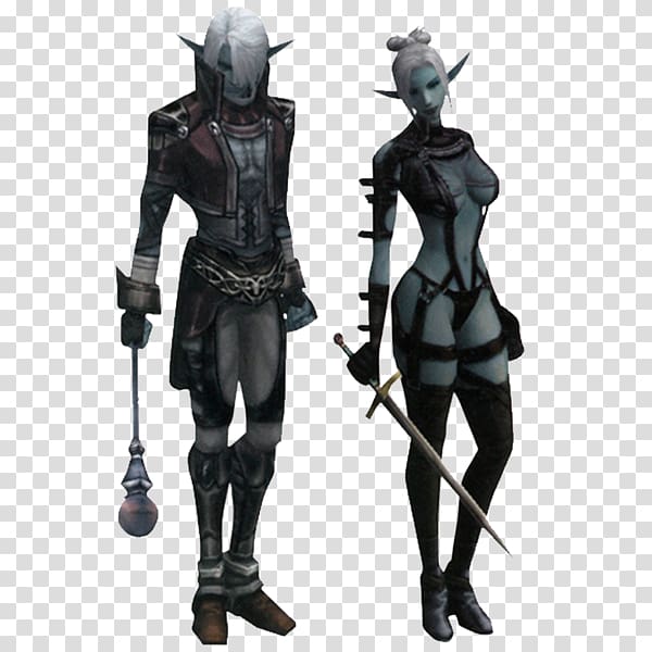 Lineage II Costume design Dark elves in fiction Figurine, Lineage 2 transparent background PNG clipart