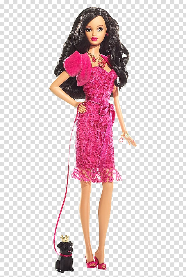 Byron Lars Coco Barbie Doll Birthstone 70s Cher Bob Mackie Doll, Barbie doll transparent background PNG clipart