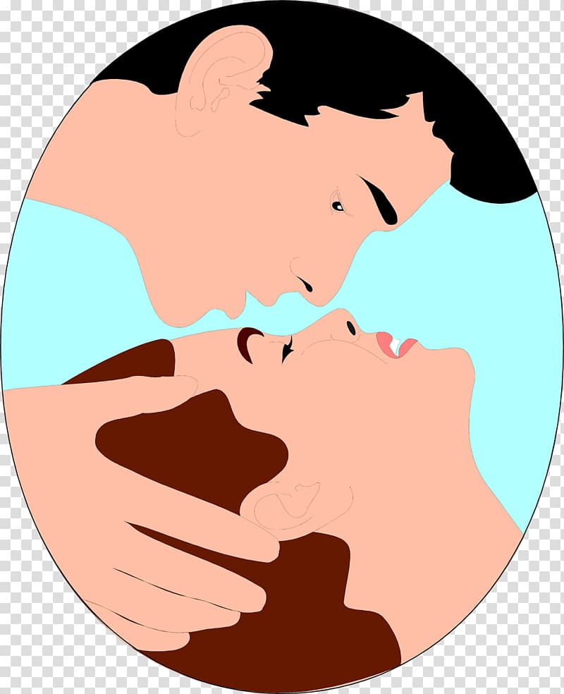 Someecards Reproduction Falling in love, couple kiss transparent background PNG clipart